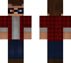 kid with flannel
