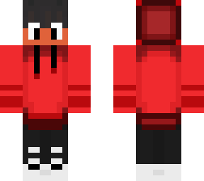 nev red hoodie