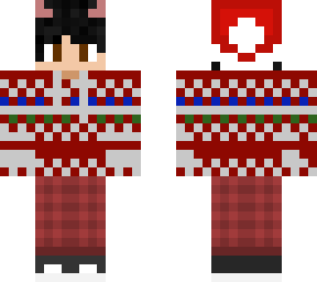 nthari's christmas skin w/ hat + horns