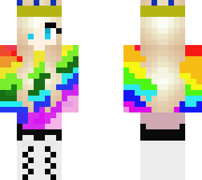 prinncess rainbow kitty