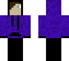 purple black hoodie/my skin