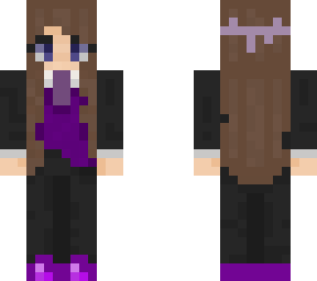 purple suit
