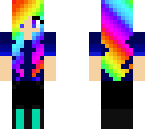 rainbow blue