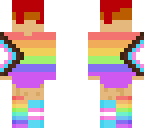 rainbow flag/trans flag
