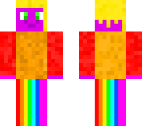 rainbow girl