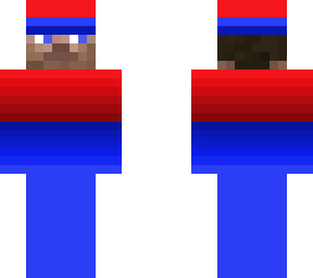 red and blue guy