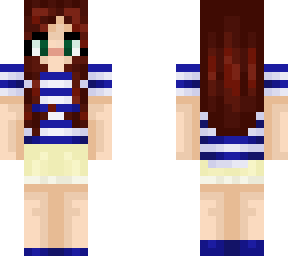 red hair beach girl