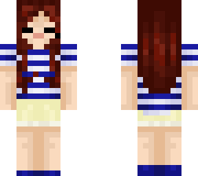 red hair beach girl eyes closed!