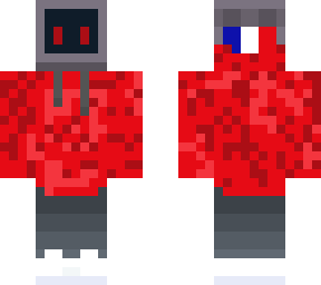 red tv head