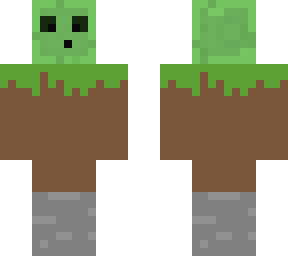 slime in a minecraft world