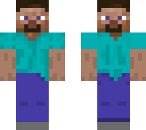 steve but with 2 faces
