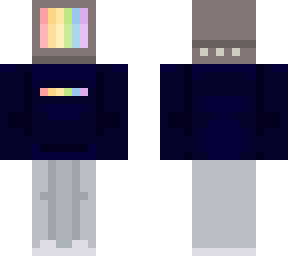 tv  * r a i n b o w*  head