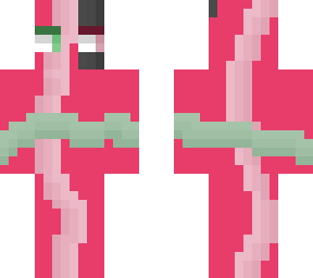 weird pink monster