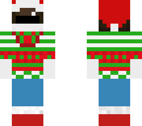 winterthread christmas sweater vest