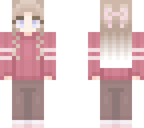 with a bow  - edit