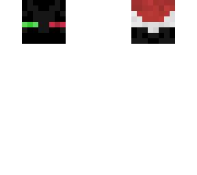 xmas enderman head block deco