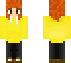 yellow hoodie girl v2
