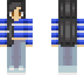 blue sweater