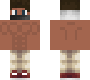 brown strong boy