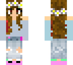 casual girl skin