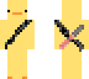 chicken with the knife!!!! (the knife is a ninja sword!)