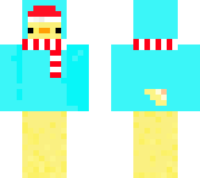 christmas duck with hoodie