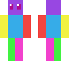 colorful man
