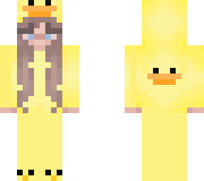 duck skin girl