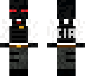 enderman rojo de seguridad