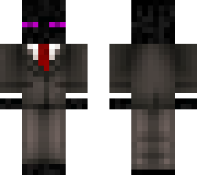 enderman with a suit