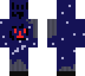 evil slime on man