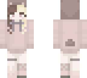 girl in bear hood (clothing base by anxiietyyy)