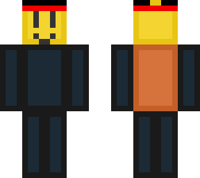 guest with backwords builder man shirt