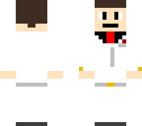 Man in white tuxedo | Minecraft Skin