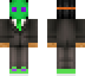 neon in a suit