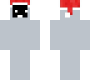 pc with christmas hat