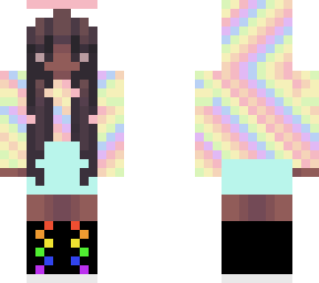 rainbow girl