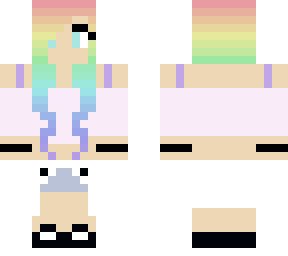 rainbow head