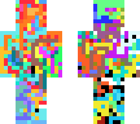 rainbow skin