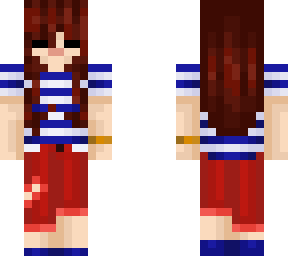 red hair beach girl eyes closed edit #2