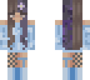 split hair girl :3