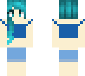 teal girl