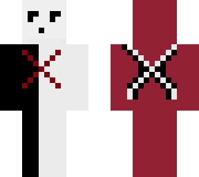 white/black