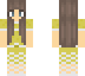 yellow dress girl(read desc)