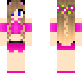 beach cat pink