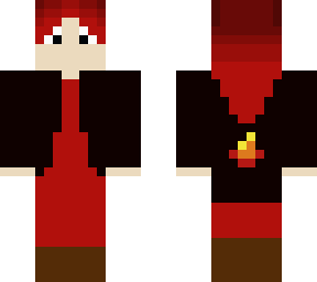 biker girl (fire jacket)