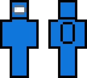 blue among us character (remastered) (remastered) (remastered)