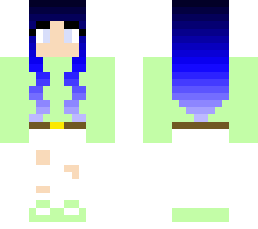 blue girl