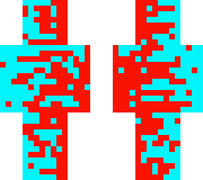 blush red to blue