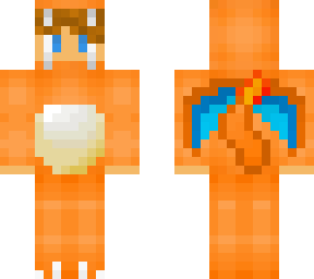 boy in charizard costume